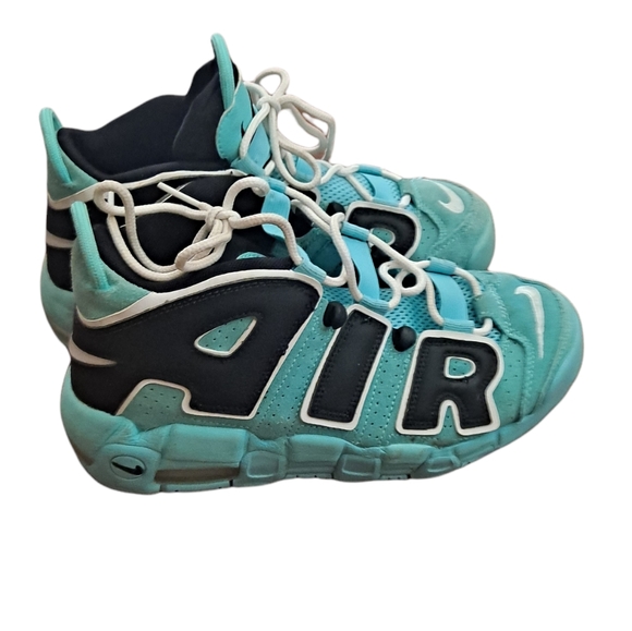 Nike Other - Nike Uptempo Light Aqua GS 6Y
